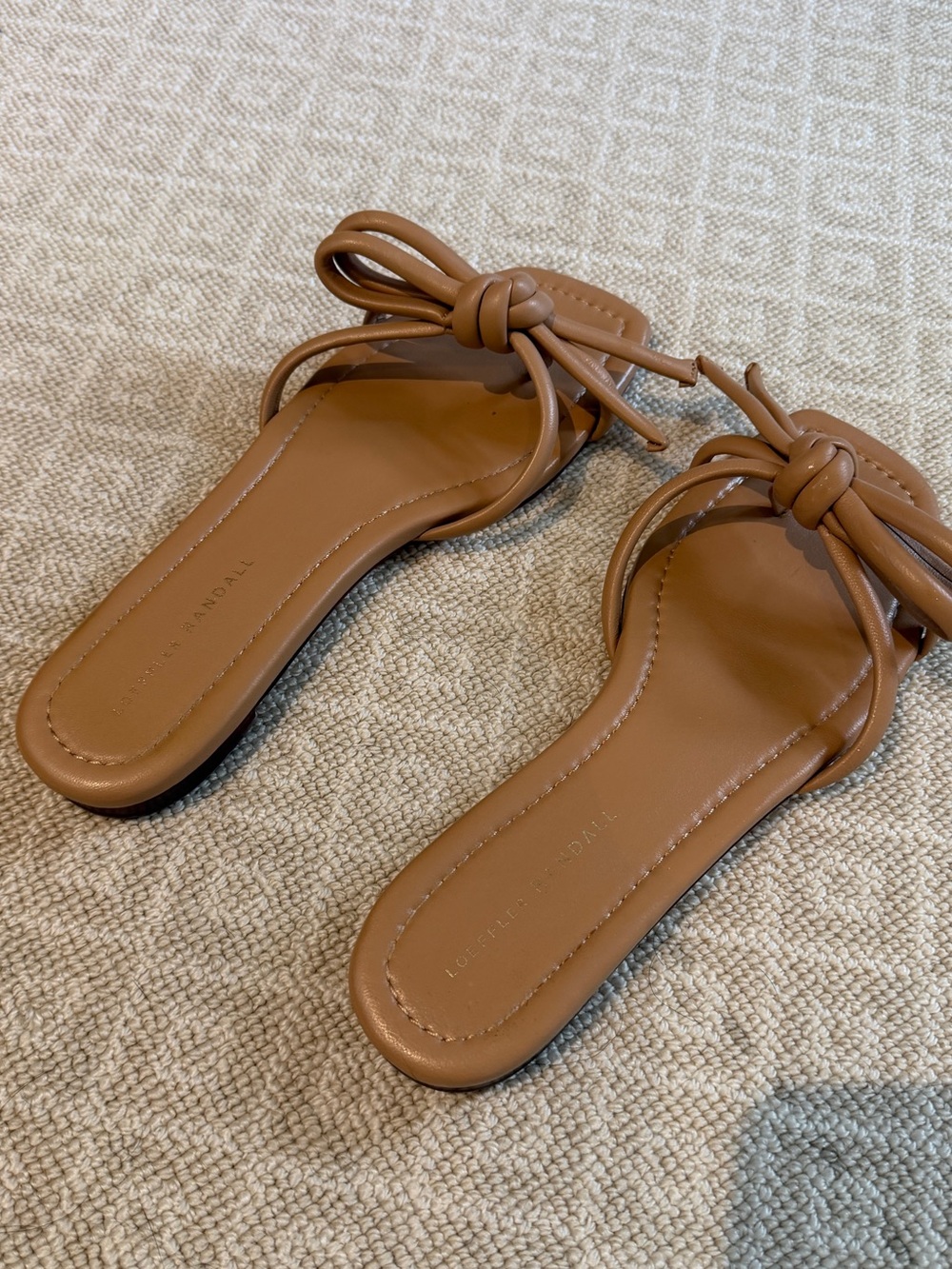 Loeffler Randall Hadley Bow Slide Sandals - Picture 3 of 6